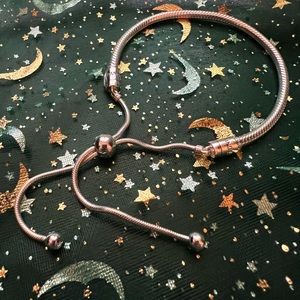 Pandora Moments Snake Chain Slider Bracelet